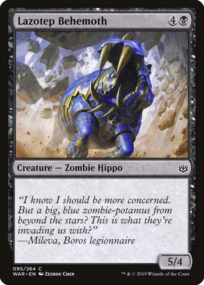 Lazotep Behemoth (95) (War of the Spark)