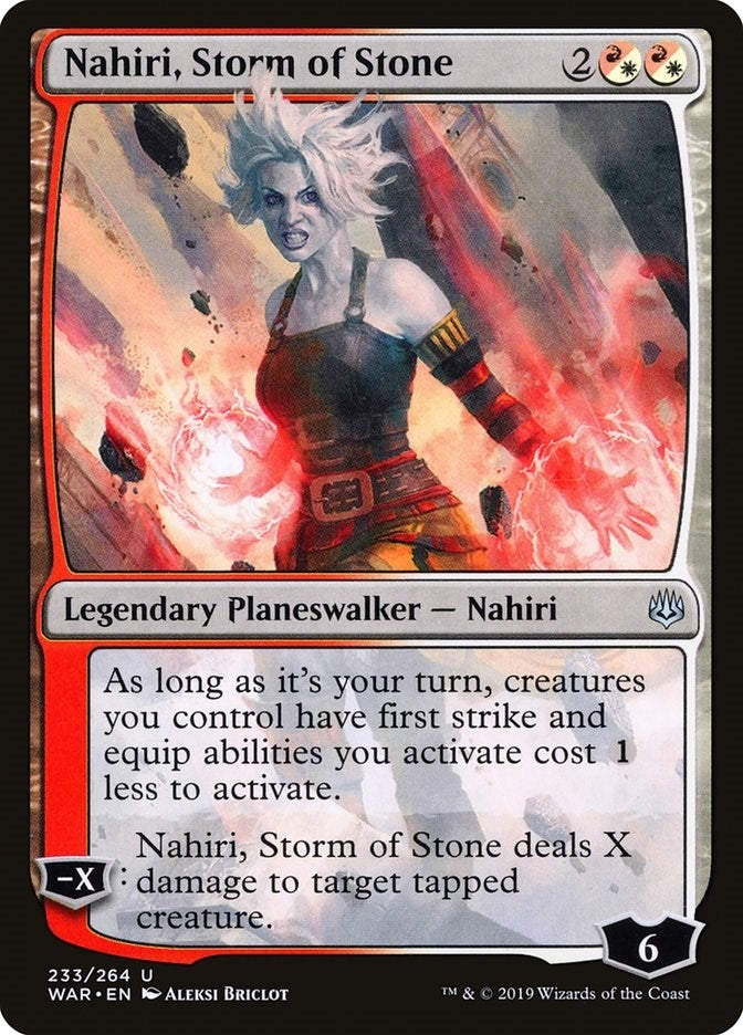 Nahiri, Storm of Stone (233) (War of the Spark)