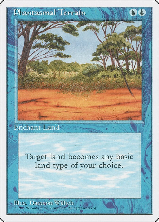 Phantasmal Terrain (Fourth Edition)