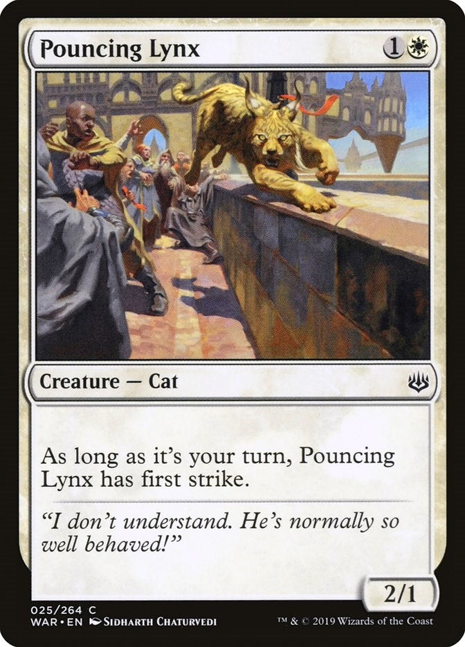Pouncing Lynx (25) (War of the Spark)