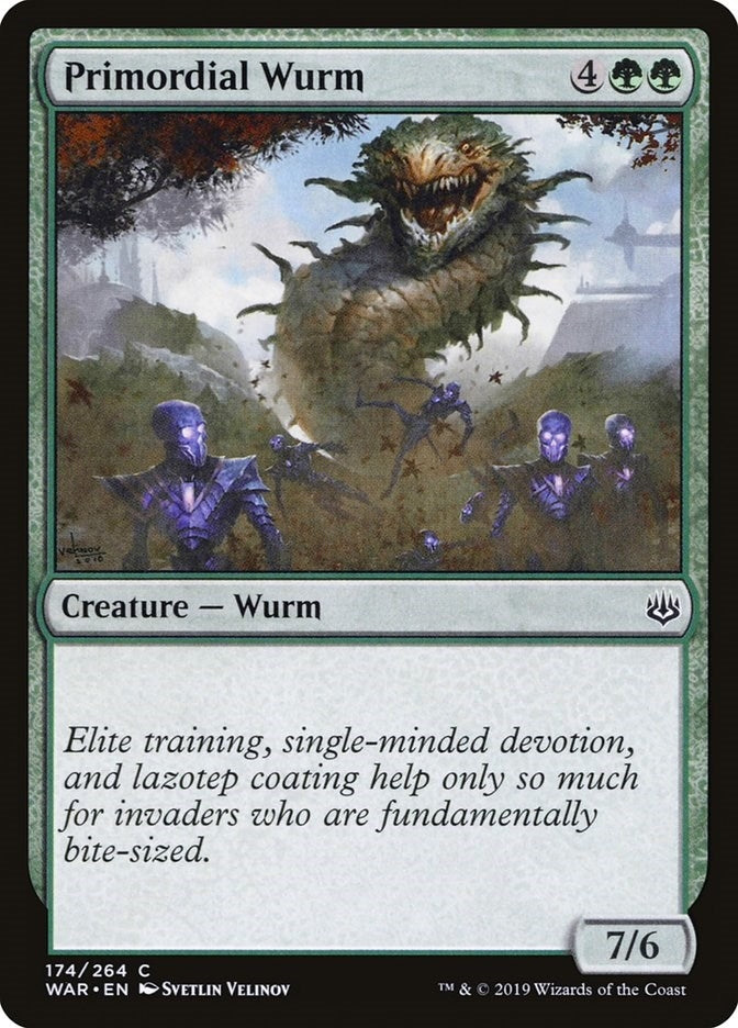 Image for Primordial Wurm (174) (War of the Spark) - Magic: The Gathering