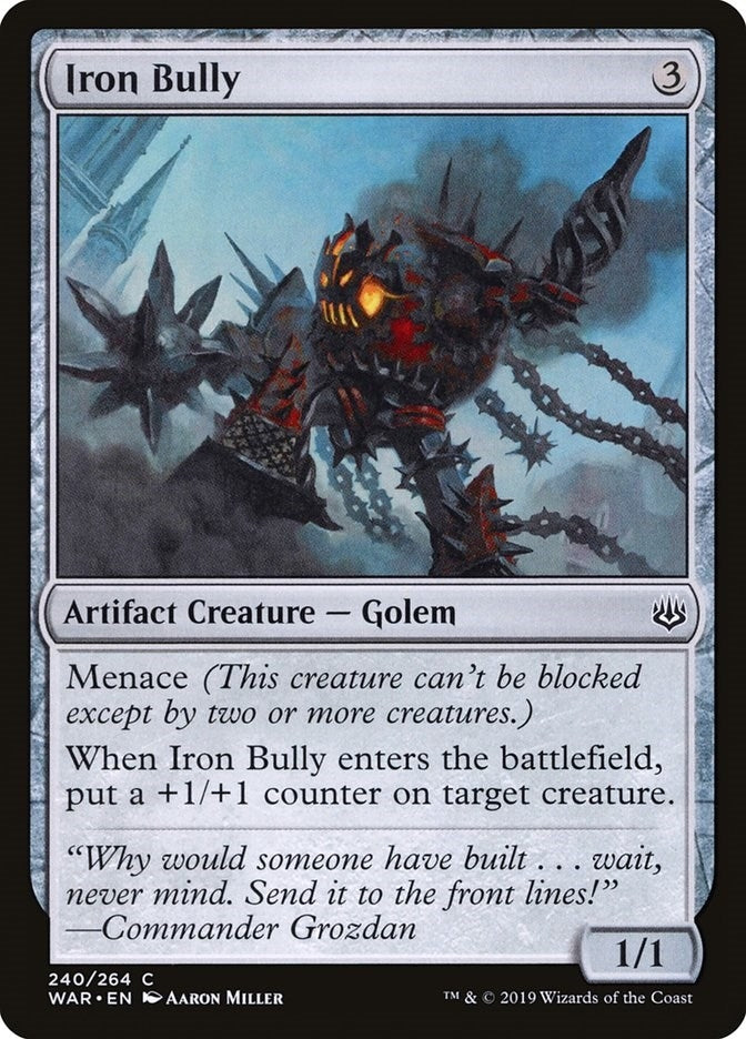 Image for Iron Bully (240) (War of the Spark) - Magic: The Gathering