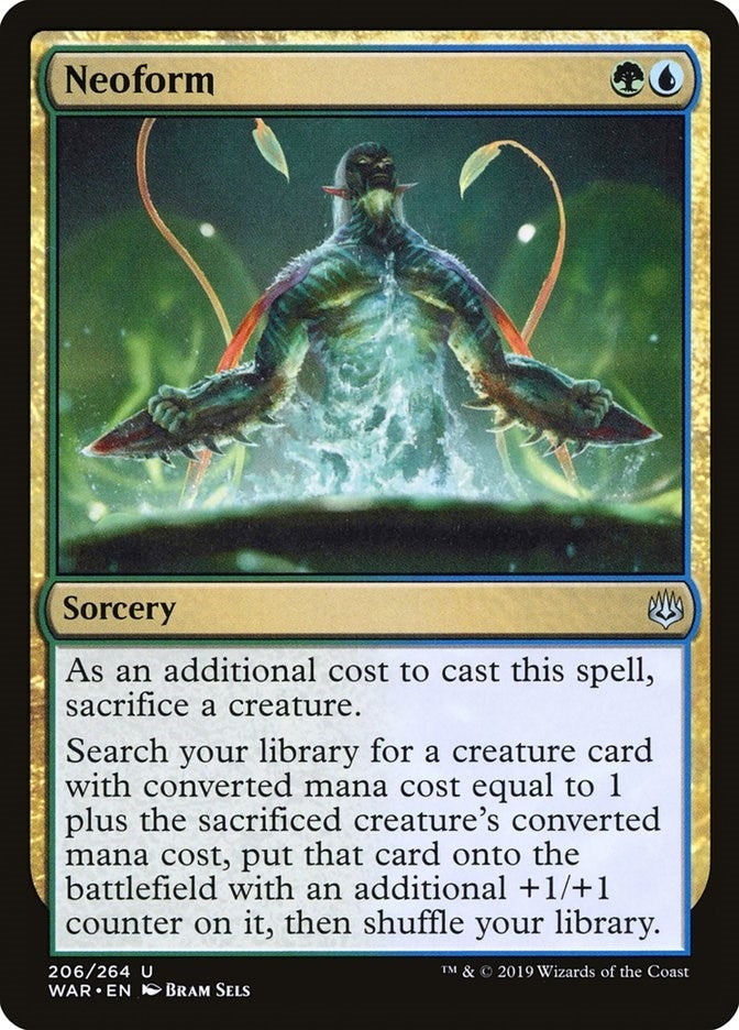 Image for Neoform (206) (War of the Spark) - Magic: The Gathering