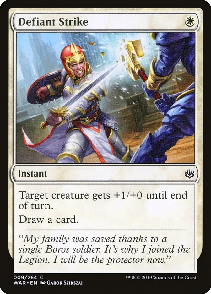Defiant Strike (9) (War of the Spark)