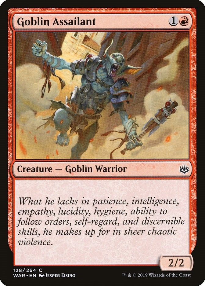Image for Goblin Assailant (128) (War of the Spark) - Magic: The Gathering