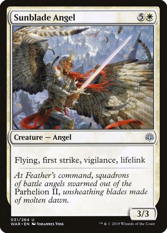 Sunblade Angel (31) (War of the Spark)