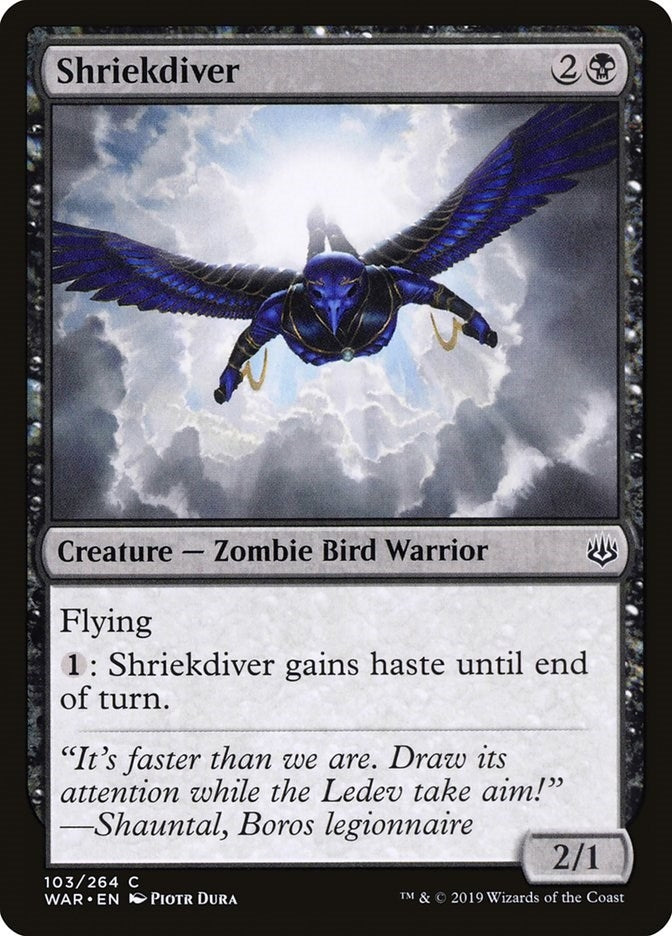 Shriekdiver (103) (War of the Spark)
