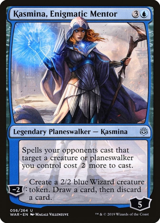 Kasmina, Enigmatic Mentor (56) (War of the Spark)