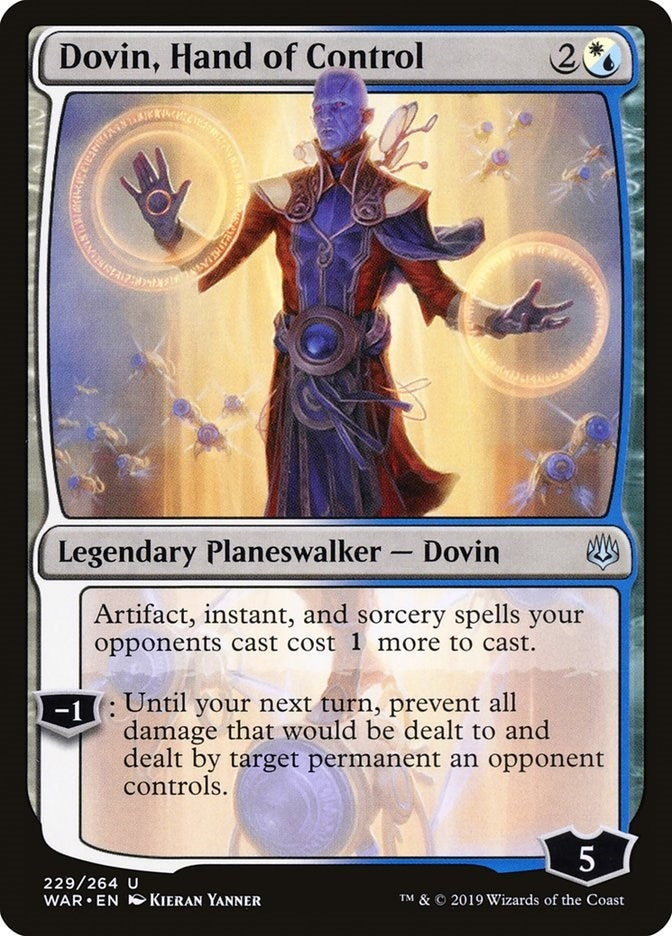 Image for Dovin, Hand of Control (229) (War of the Spark) - Magic: The Gathering