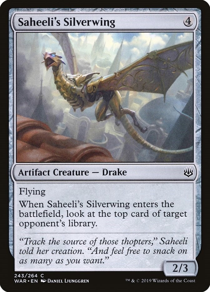 Saheeli's Silverwing (243) (War of the Spark)