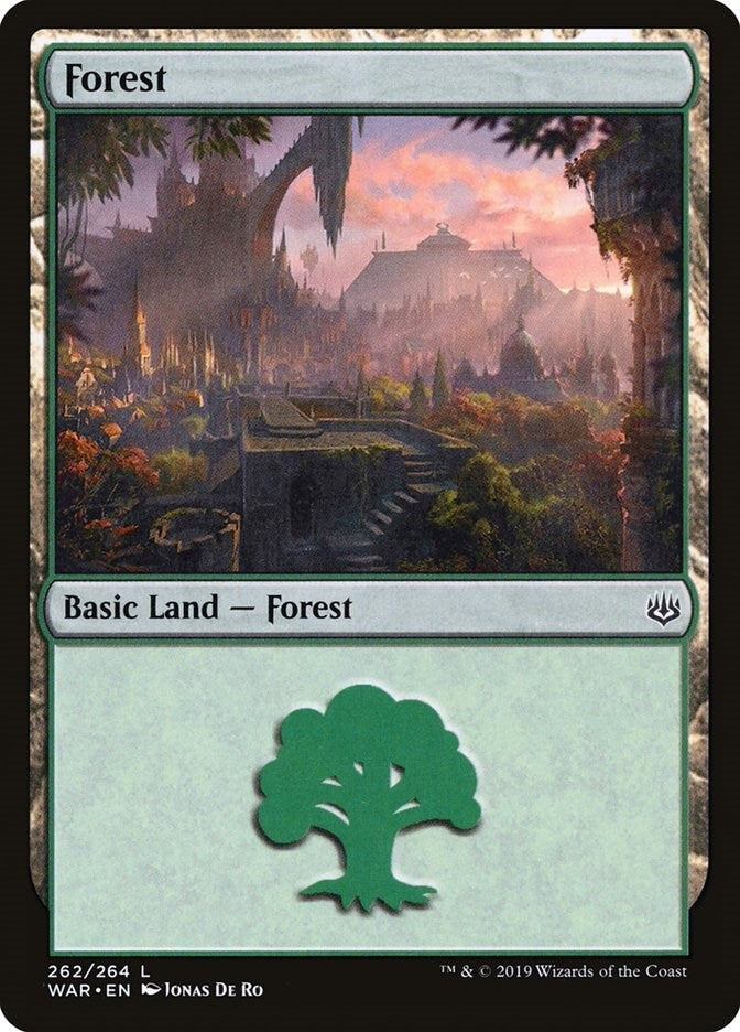 Image for Forest (262) (262) (War of the Spark) - Magic: The Gathering