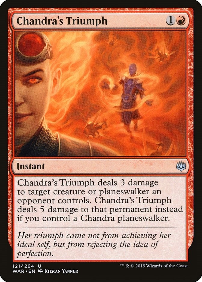 Chandra's Triumph (121) (War of the Spark)