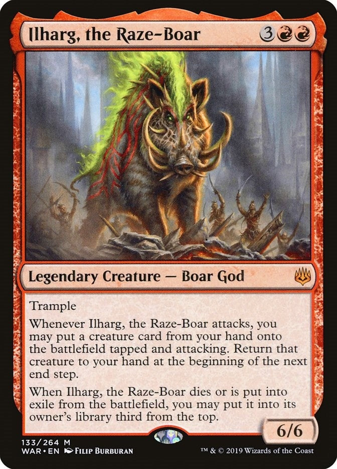 Ilharg, the Raze-Boar (133) (War of the Spark)