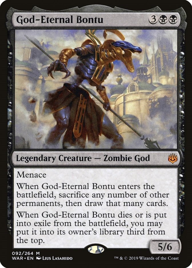Image for God-Eternal Bontu (92) (War of the Spark) - Magic: The Gathering