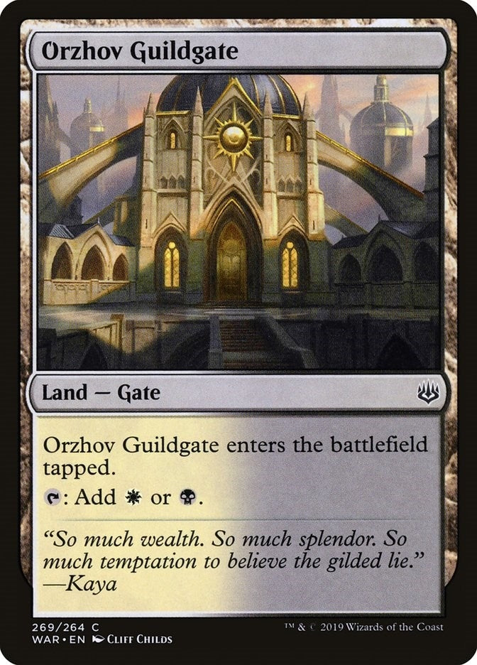 Orzhov Guildgate (269) (War of the Spark)