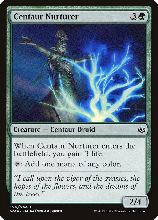 Centaur Nurturer (156) (War of the Spark)