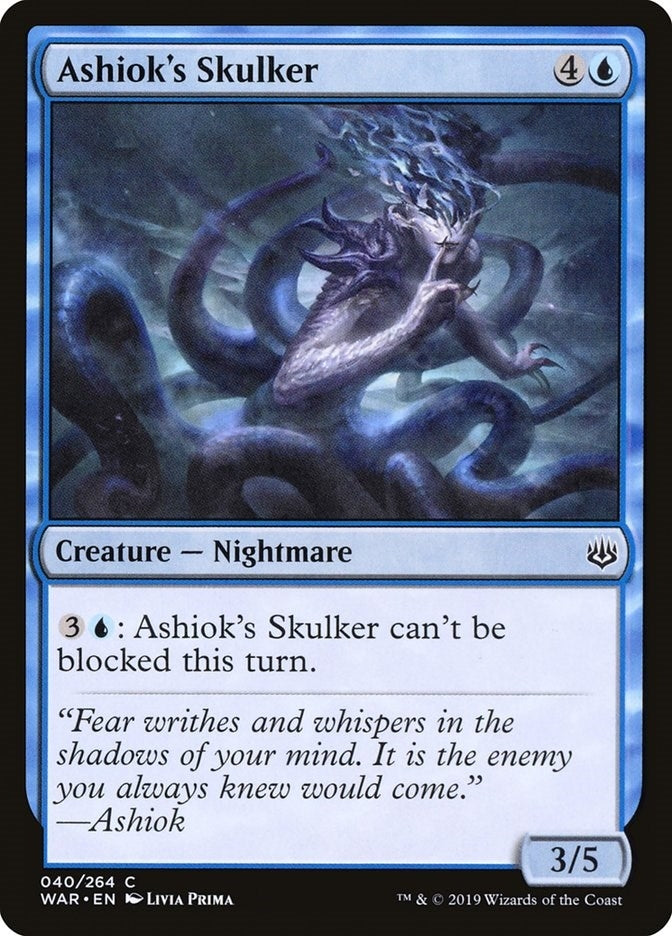 Image for Ashiok's Skulker (40) (War of the Spark) - Magic: The Gathering