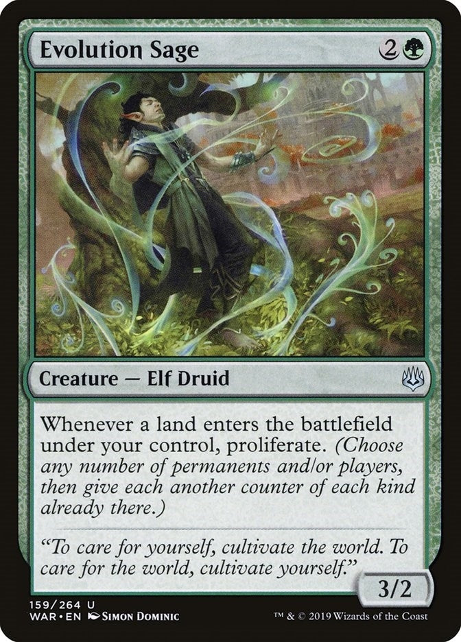 Evolution Sage (159) (War of the Spark)