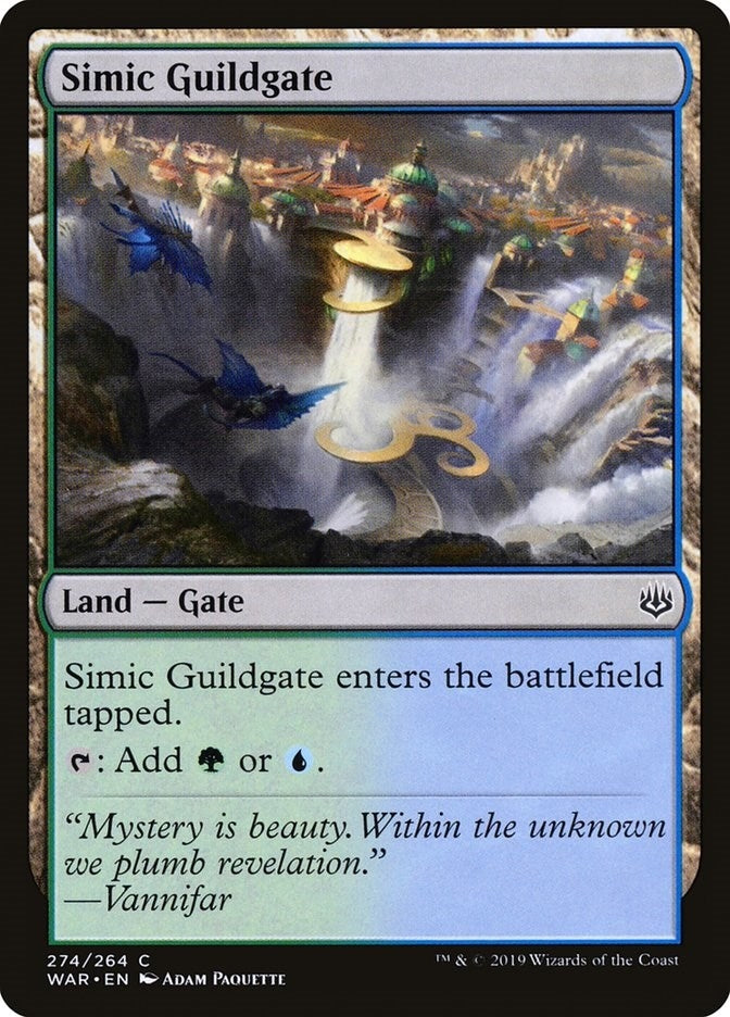 Simic Guildgate (274) (War of the Spark)