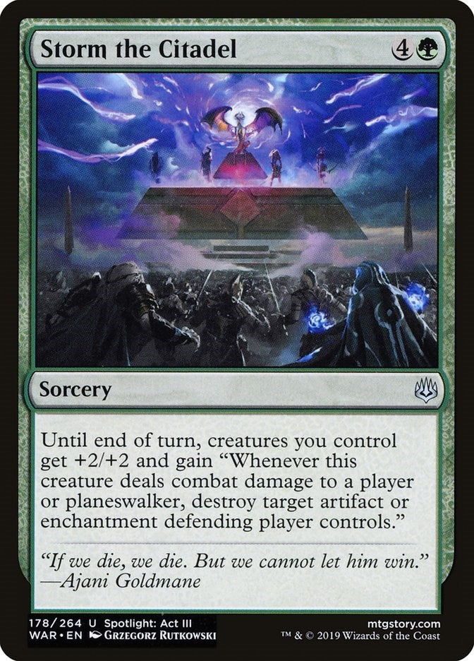 Image for Storm the Citadel (178) (War of the Spark) - Magic: The Gathering