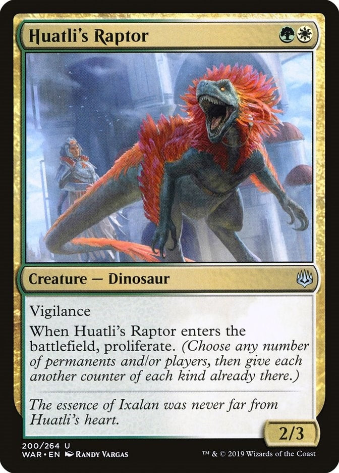 Huatli's Raptor (200) (War of the Spark)