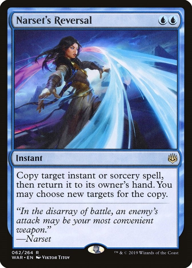 Image for Narset's Reversal (62) (War of the Spark) - Magic: The Gathering