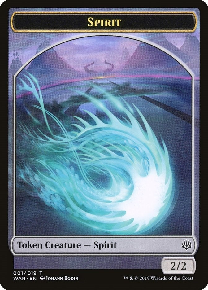 Spirit Token (1) (War of the Spark)