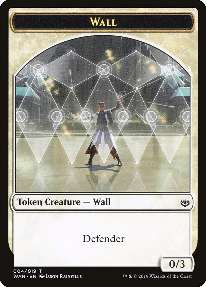 Wall Token (4) (War of the Spark)