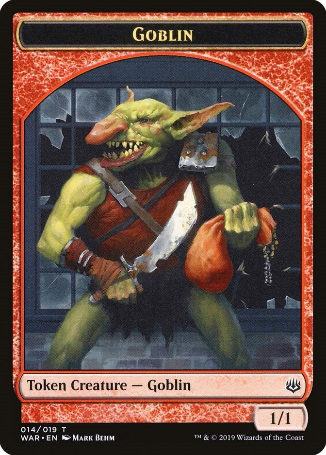 Image for Goblin Token (14) (War of the Spark) - Magic: The Gathering
