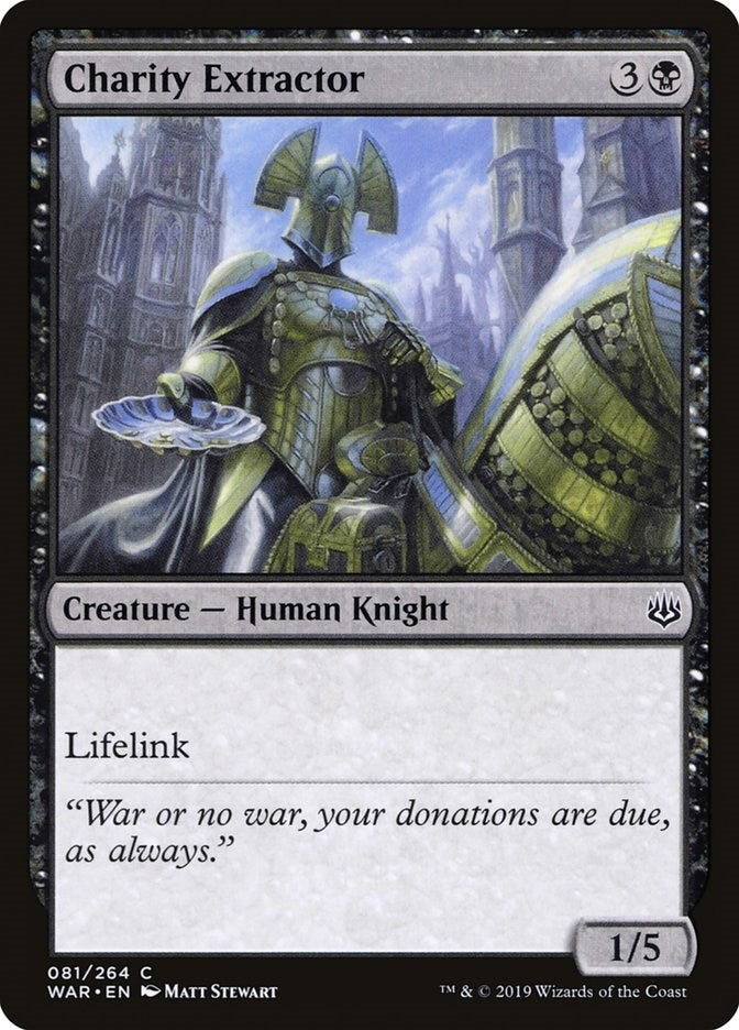 Charity Extractor (81) (War of the Spark)