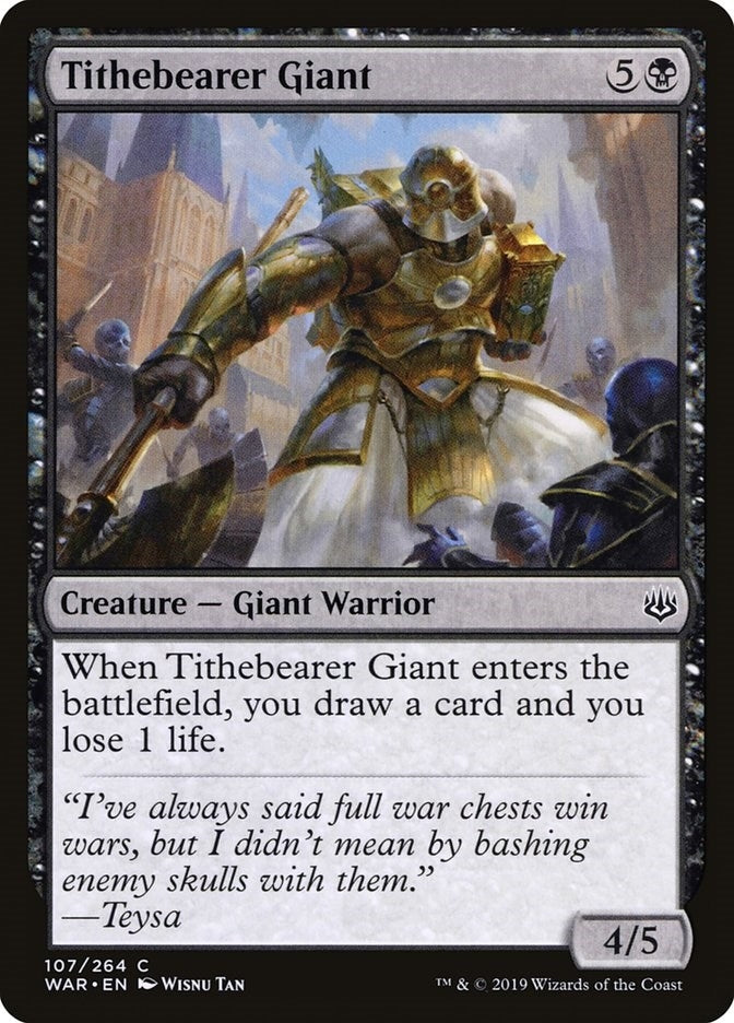 Tithebearer Giant (107) (War of the Spark)