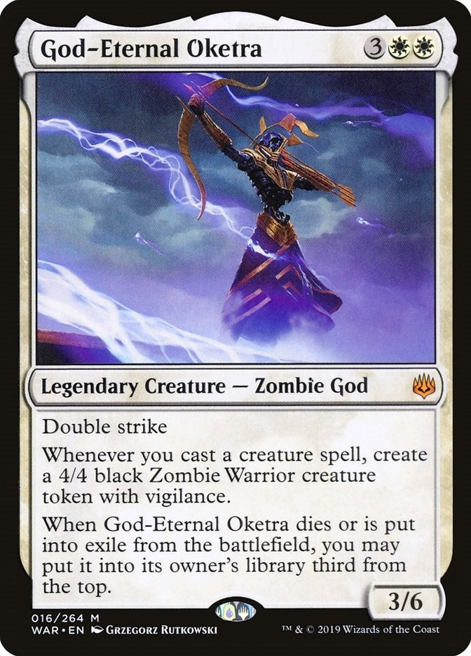 Image for God-Eternal Oketra (16) (War of the Spark) - Magic: The Gathering