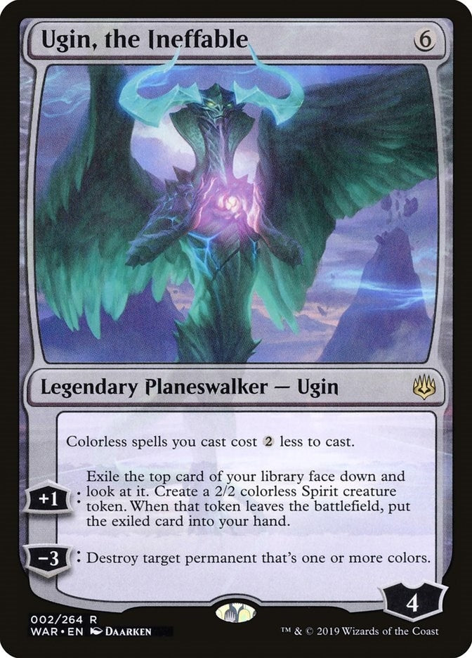 Image for Ugin, the Ineffable (2) (War of the Spark) - Magic: The Gathering