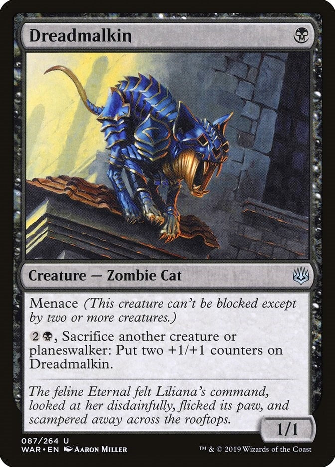 Image for Dreadmalkin (87) (War of the Spark) - Magic: The Gathering