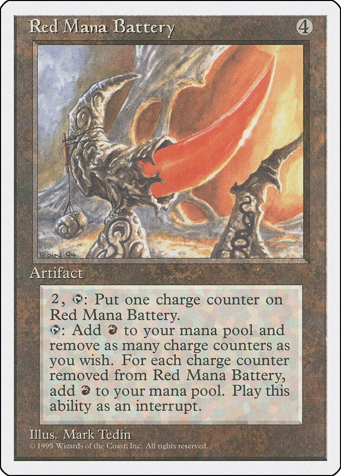 Image for Red Mana Battery (Fourth Edition) - Magic: The Gathering