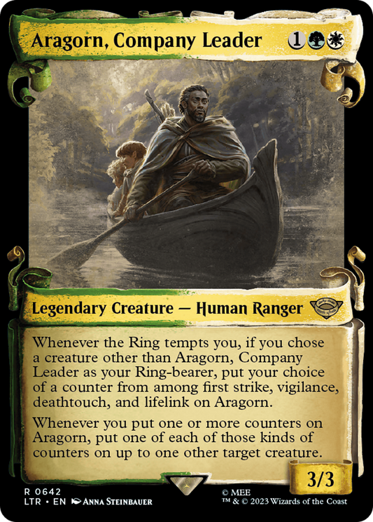 Aragorn, Company Leader (Showcase Scrolls) (642) (LTR)
