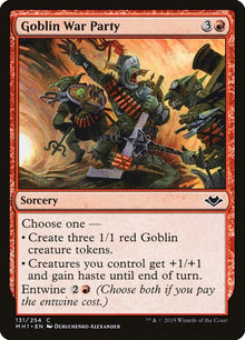 Image for Goblin War Party (131) (Modern Horizons) - Magic: The Gathering