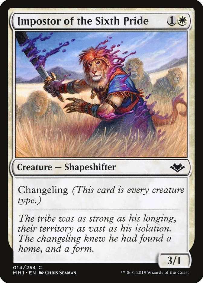 Image for Impostor of the Sixth Pride (14) (Modern Horizons) - Magic: The Gathering
