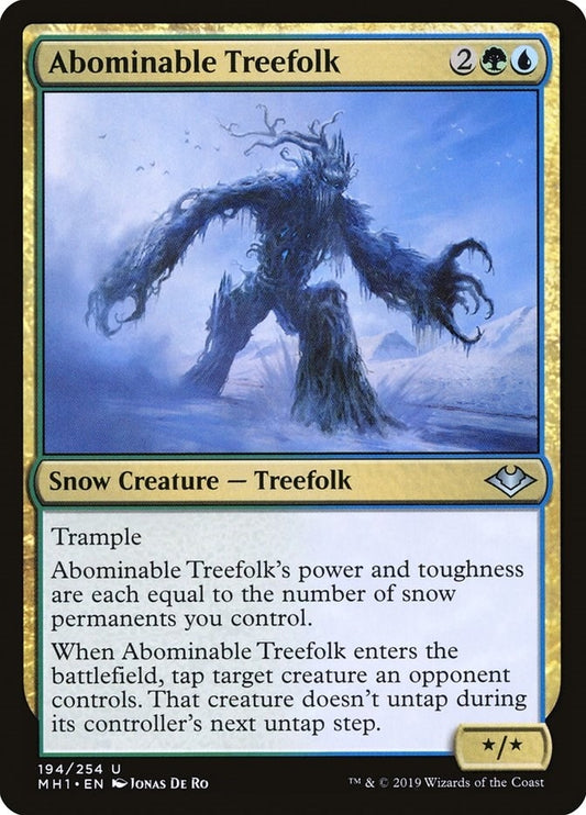 Abominable Treefolk (194) (Modern Horizons)