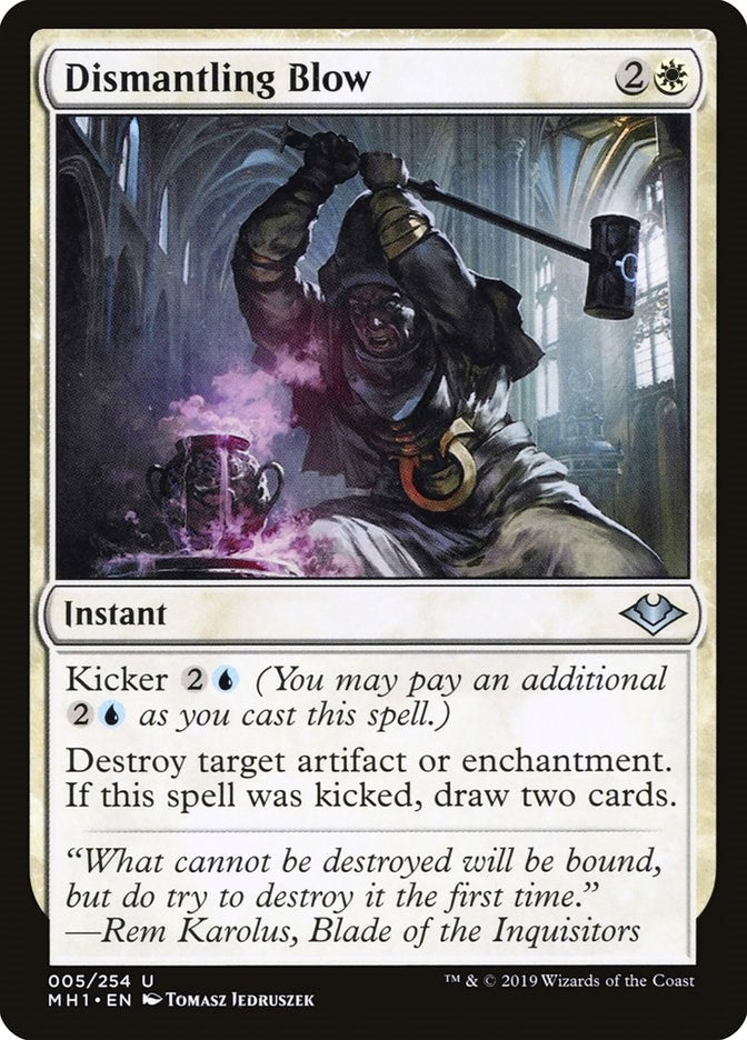 Image for Dismantling Blow (5) (Modern Horizons) - Magic: The Gathering
