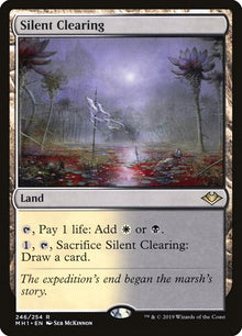 Image for Silent Clearing (246) (Modern Horizons) - Magic: The Gathering