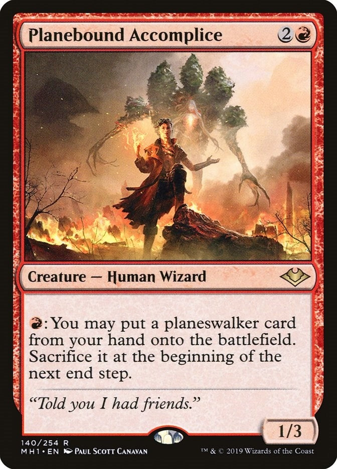 Planebound Accomplice (140) (Modern Horizons)