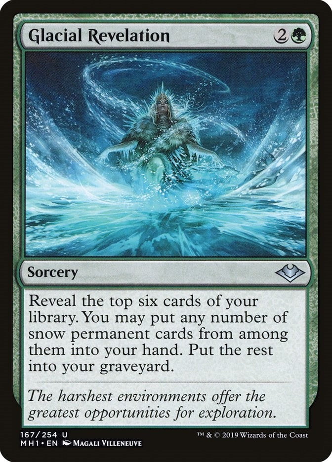 Image for Glacial Revelation (167) (Modern Horizons) - Magic: The Gathering