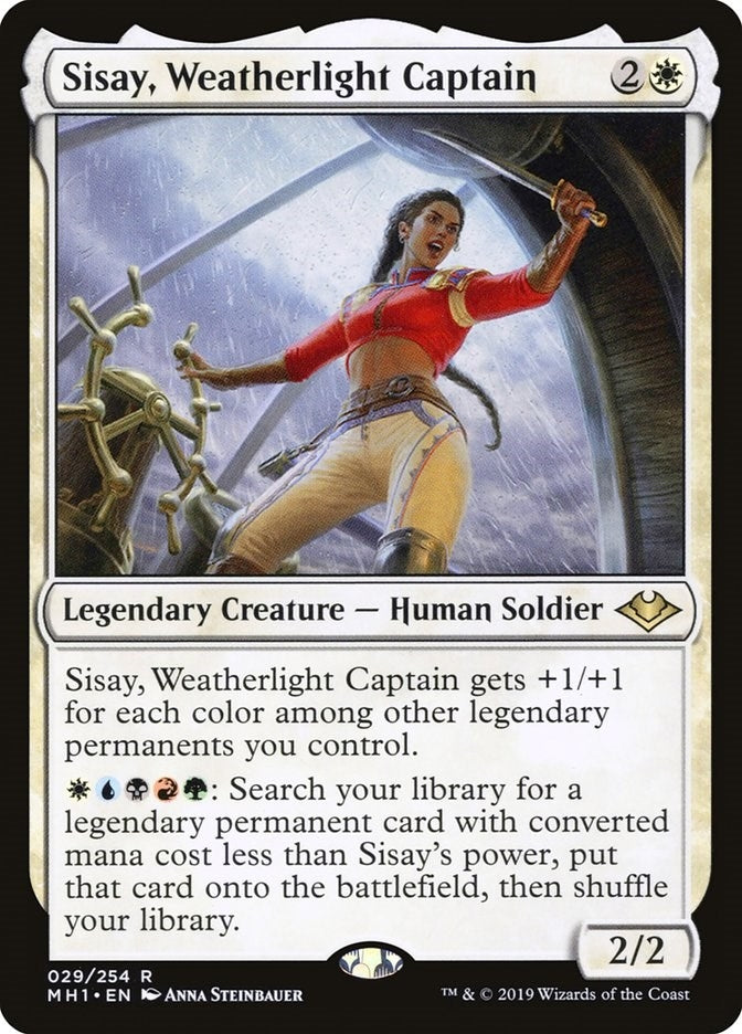 Sisay, Weatherlight Captain (29) (Modern Horizons)