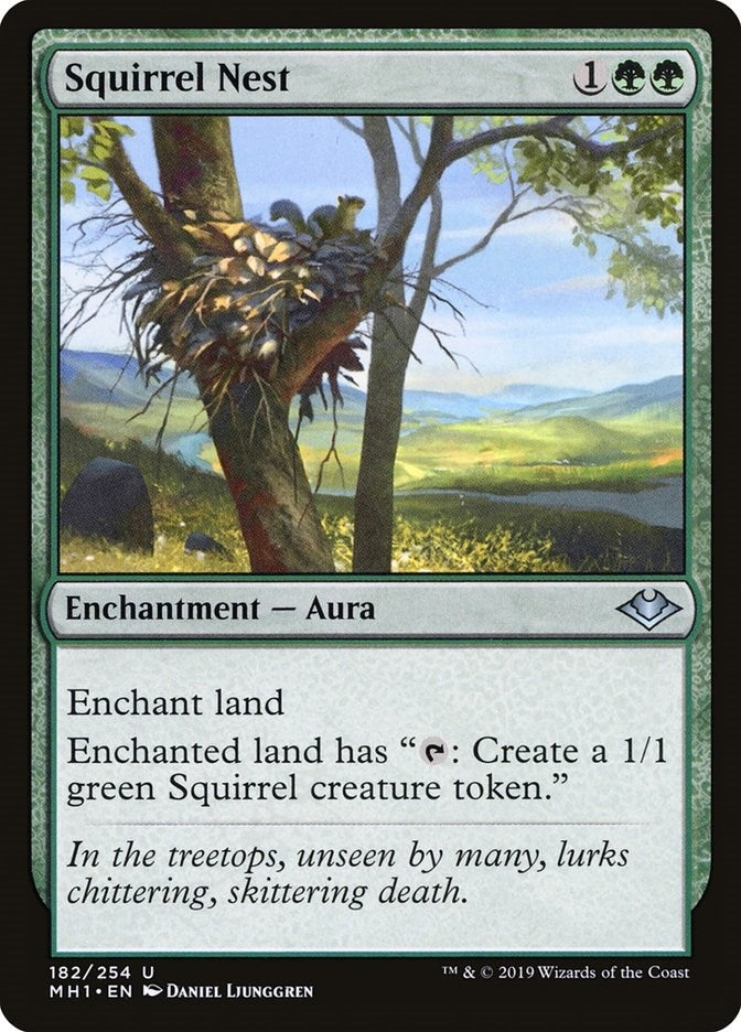 Image for Squirrel Nest (182) (Modern Horizons) - Magic: The Gathering