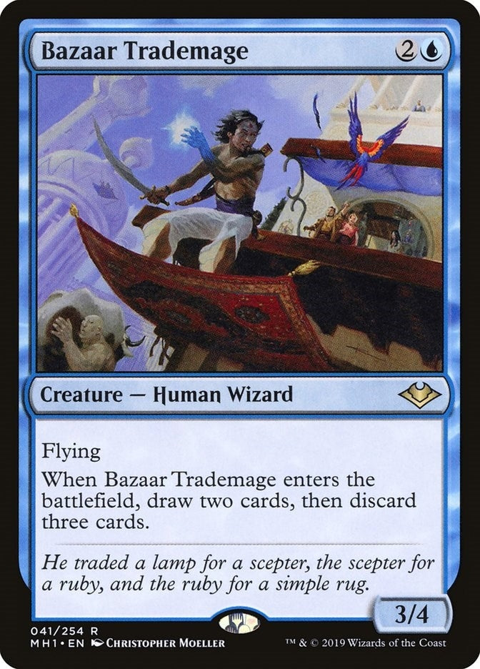 Image for Bazaar Trademage (41) (Modern Horizons) - Magic: The Gathering