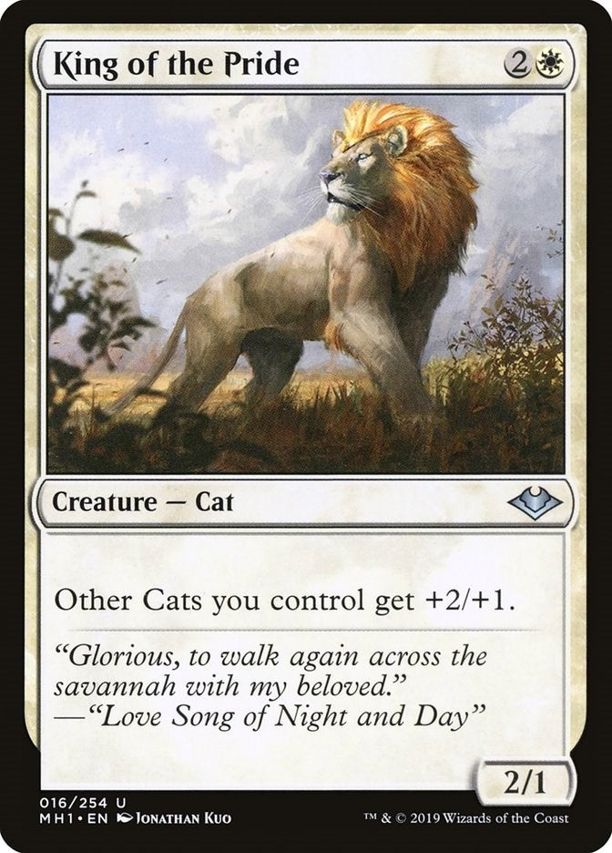 Image for King of the Pride (16) (Modern Horizons) - Magic: The Gathering