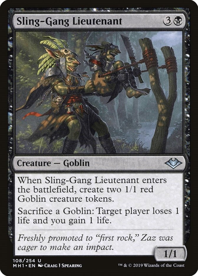 Sling-Gang Lieutenant (108) (Modern Horizons)