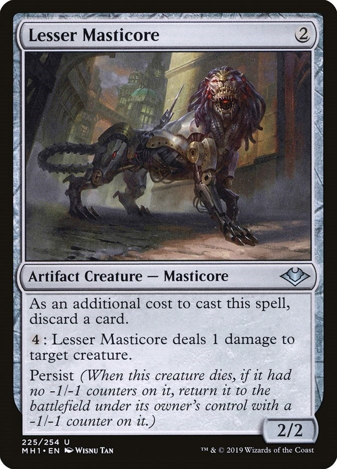 Lesser Masticore (225) (Modern Horizons)