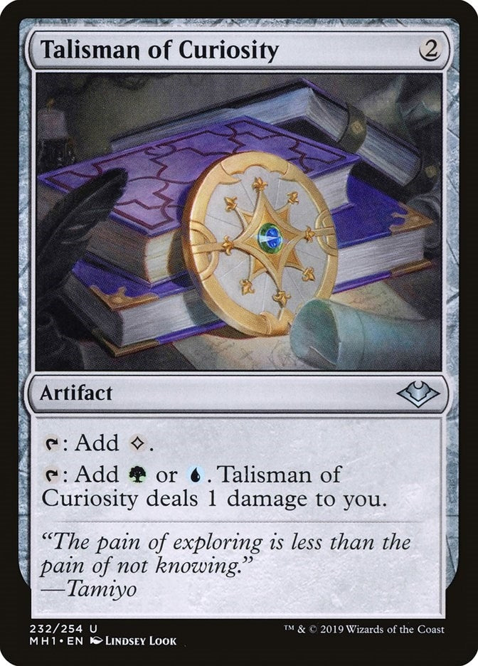 Image for Talisman of Curiosity (232) (Modern Horizons) - Magic: The Gathering